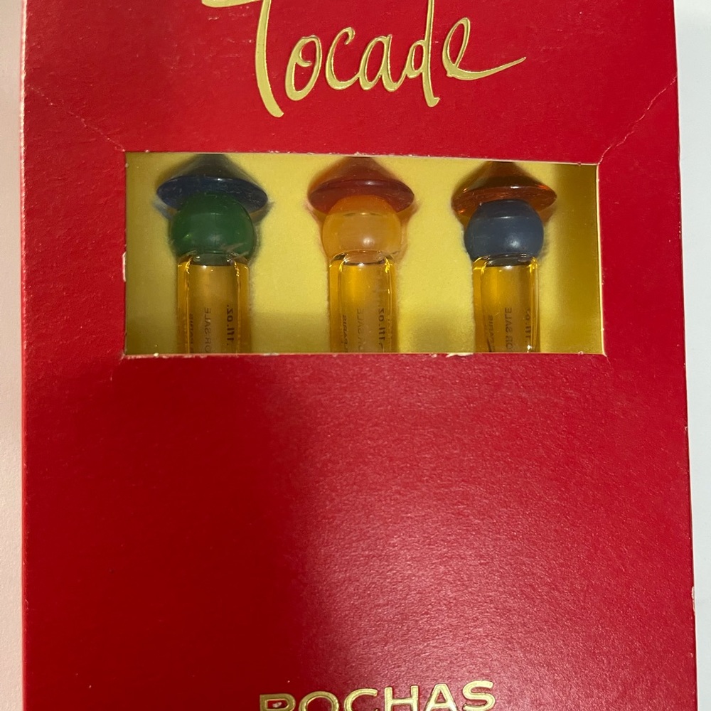 Tocade Rochas EDT 3x3ml-3x.1oz *Box May Have Dent NIB